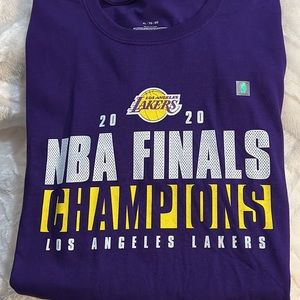 LA Lakers T-shirt. Fanatic brand. Size XL men. 2020 NBA Finals Championship.
